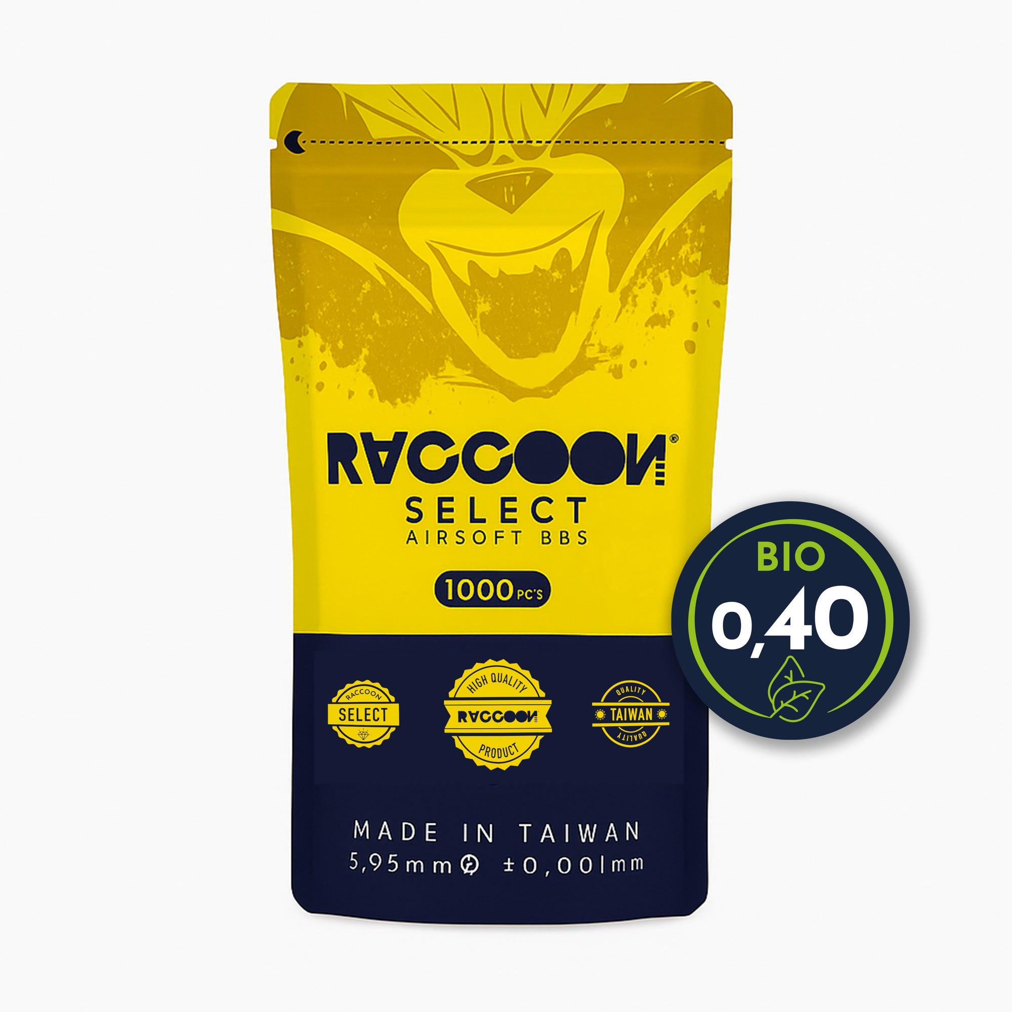 BIO RACCOON SELECT BBS BIO - 0.40G 1000PCS