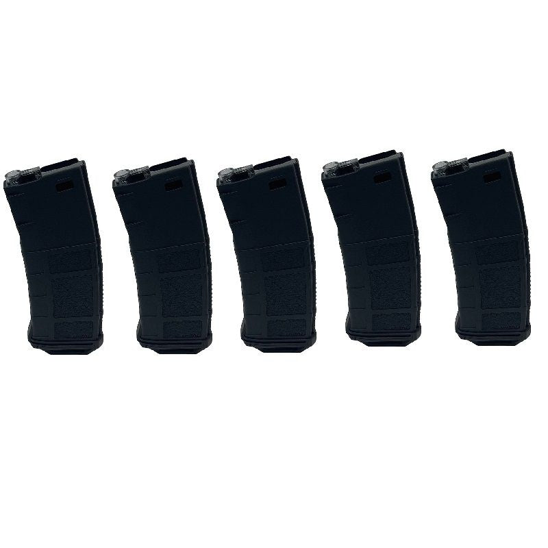 AMAROK 250 rounds Fast Feed Mid Cap Magazine BOX 5PK B2 BK (SMOKE) 5PCS
