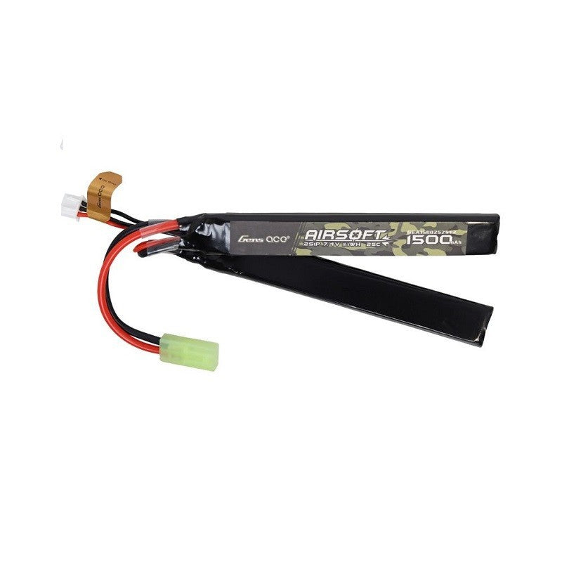 Batería Gens ace 1500mAh 25C 7.4V Nunchuck 2X tamiya GEA15002S25T2