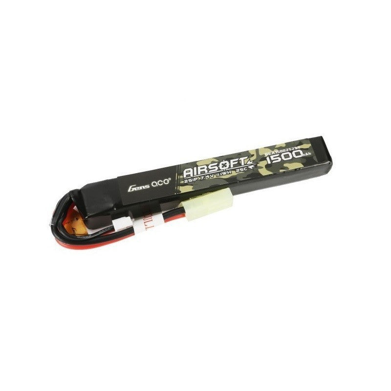 Batería Gens ace 1500mAh 25C 7.4V STICK tamiya GEA15002S25T