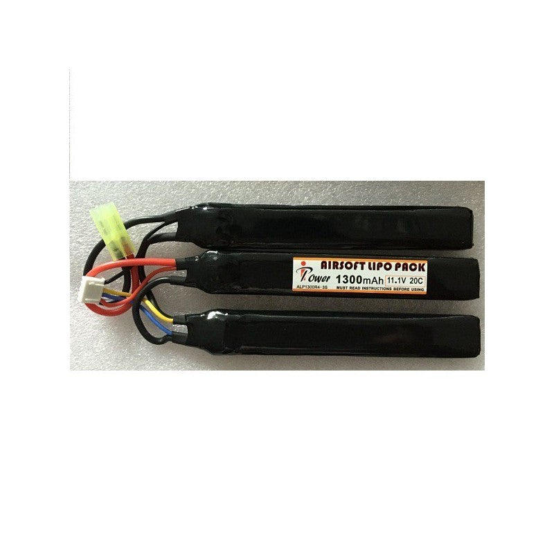 Batería iPower 11.1V 1300mAh 20C Nunchuck 3X