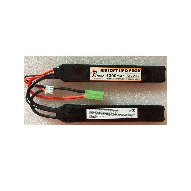 Batería iPower 7.4V 1300mAh 20C Nunchuck 2X