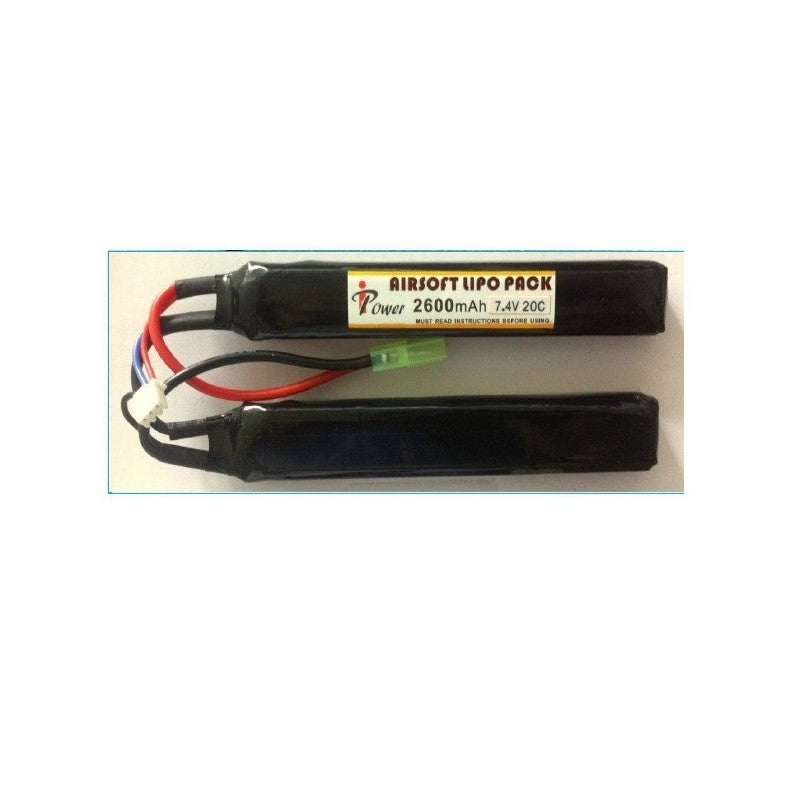 Batería iPower 7.4V 2600mAh 20C Nunchuck 2X