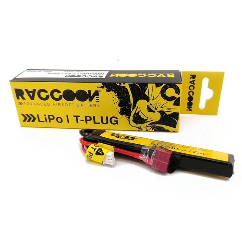 Batería RACCOON PRO 1000mAh 25/50C 7.4V STICK