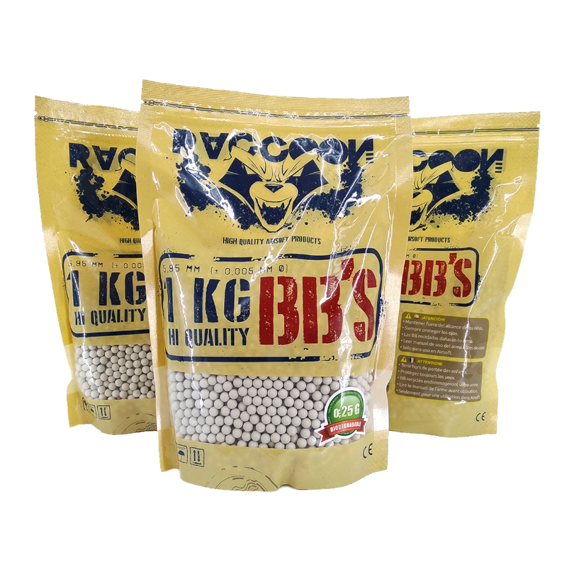 OF BIO TRACER BB RACCOON - 0.25G / 1KG / GREEN