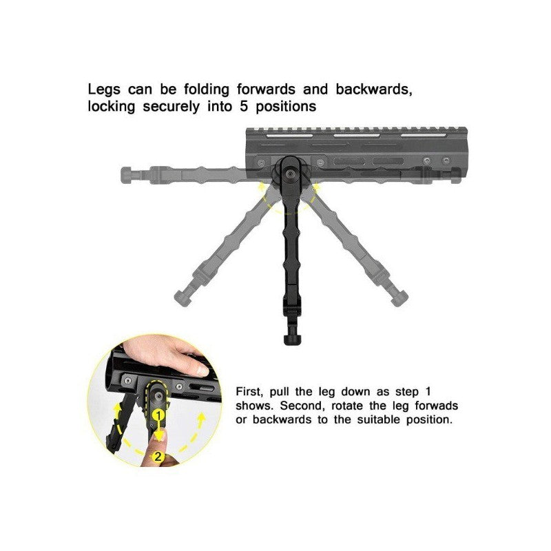 Bípode V9 para guardamano M-LOK