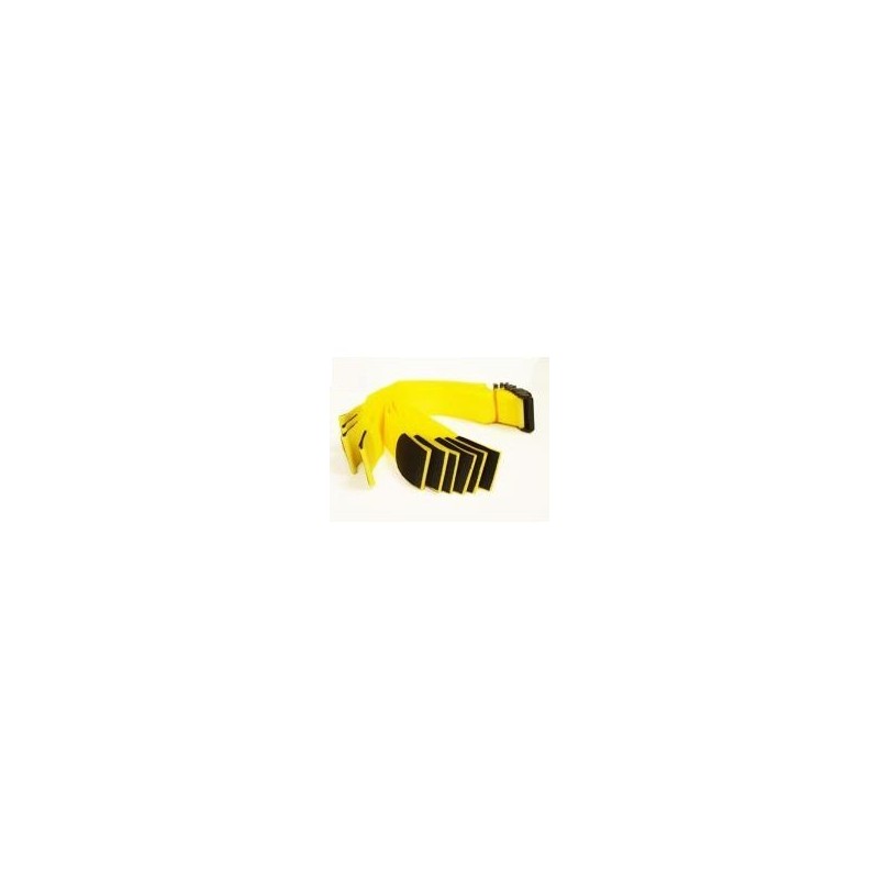 Brazalete identificativo 10pc AMARILLO