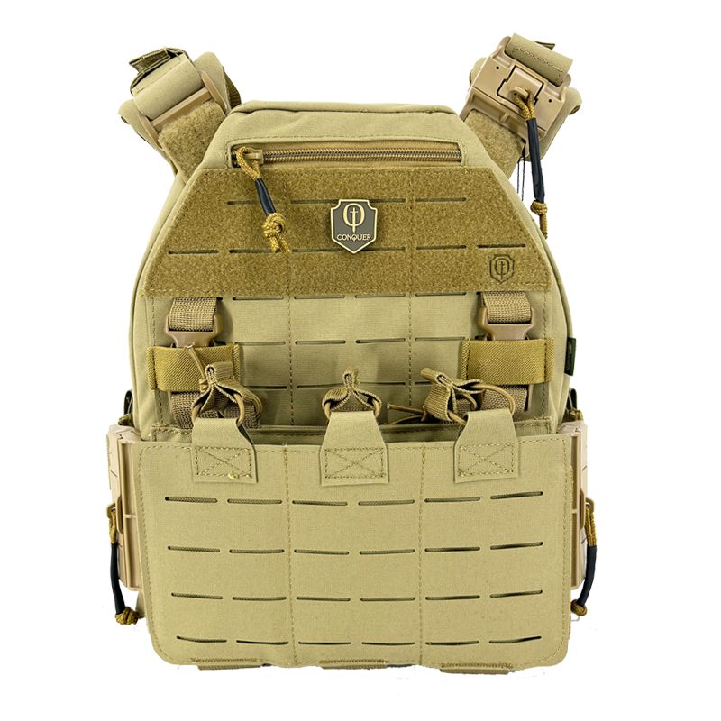 CONQUER MQR VEST TAN