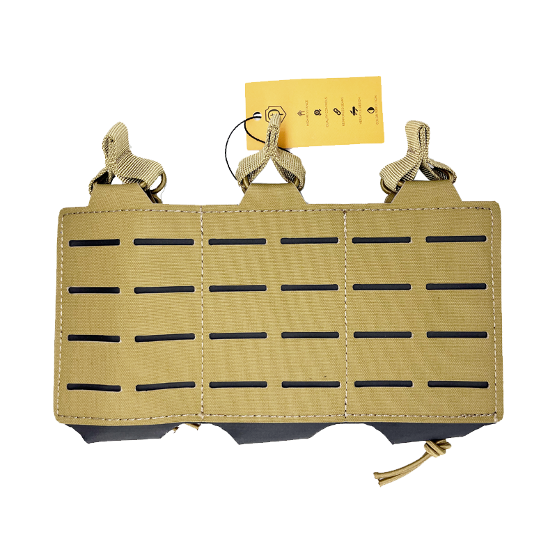 Conquer Triple Rifle Mag Pouch CB