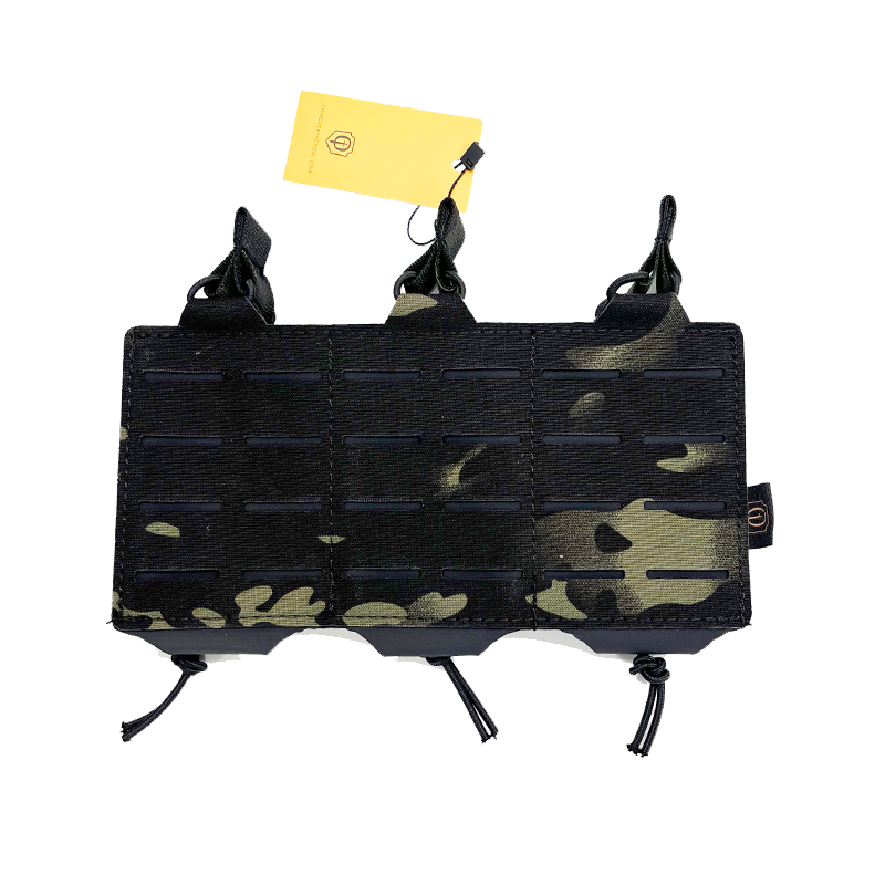 Conquer Triple Rifle Mag Pouch MCBK