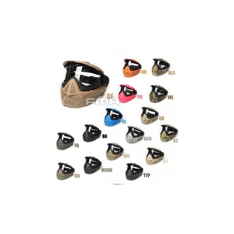 FMA F2 Full face mask with single layer FM-F0026-DE