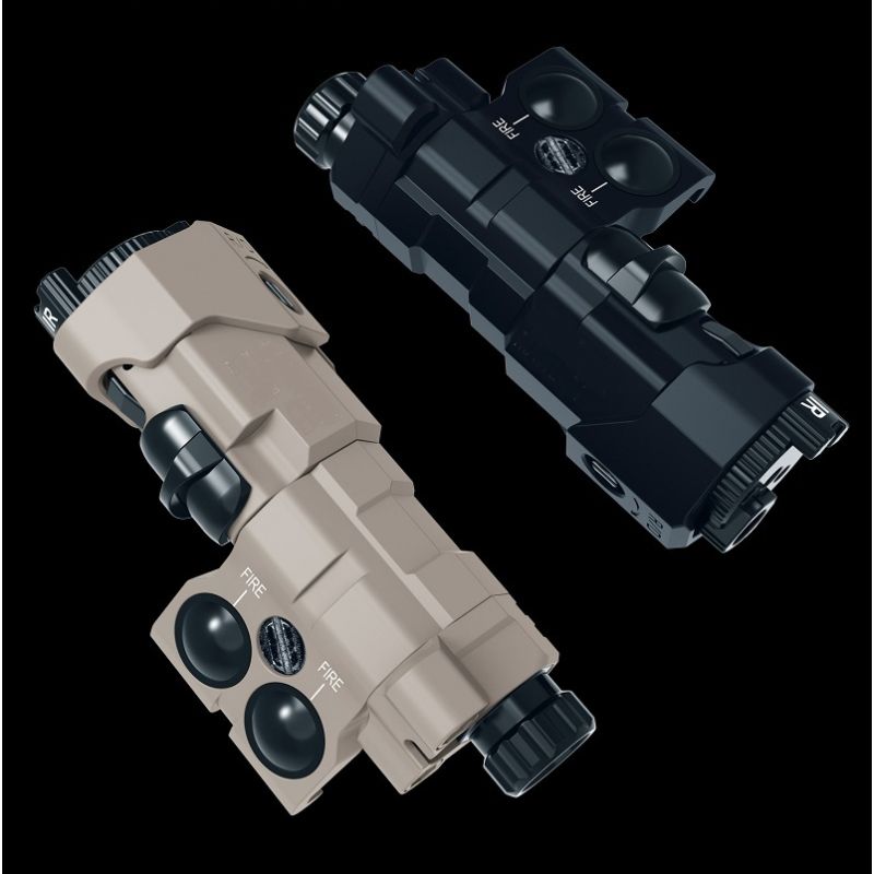 Linterna MAW con laser verde/rojo TAN