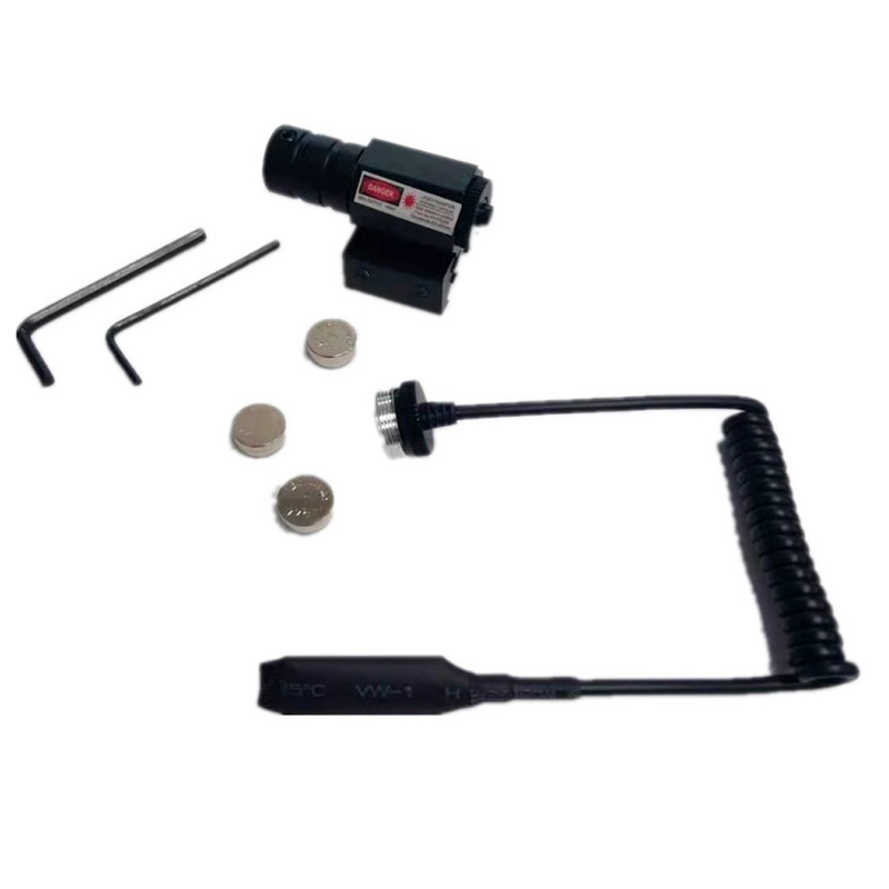 Mini laser verde con pulsador