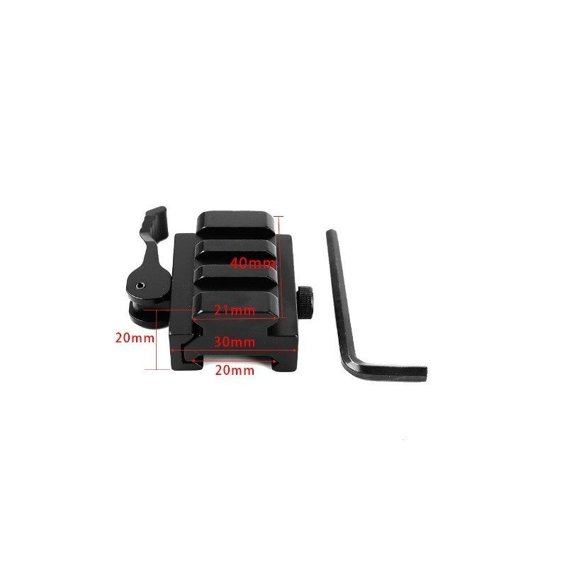 Montura rail riser 85mm B