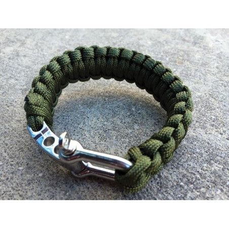 OF PARACORD BRACELET Cierre Acero SP OD