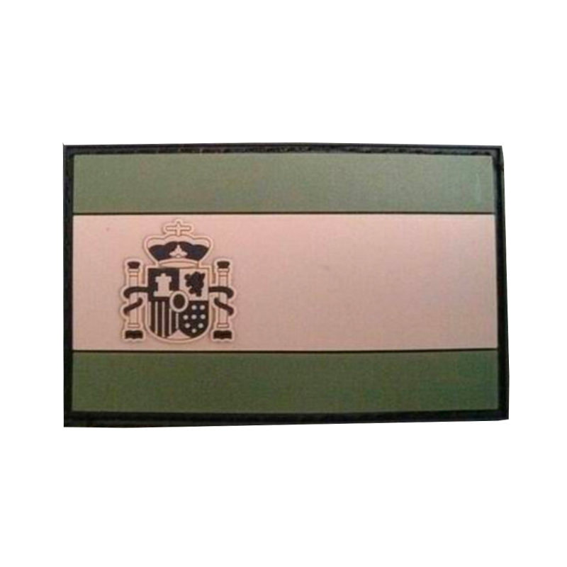 Parche PVC bandera de España OD 1pc