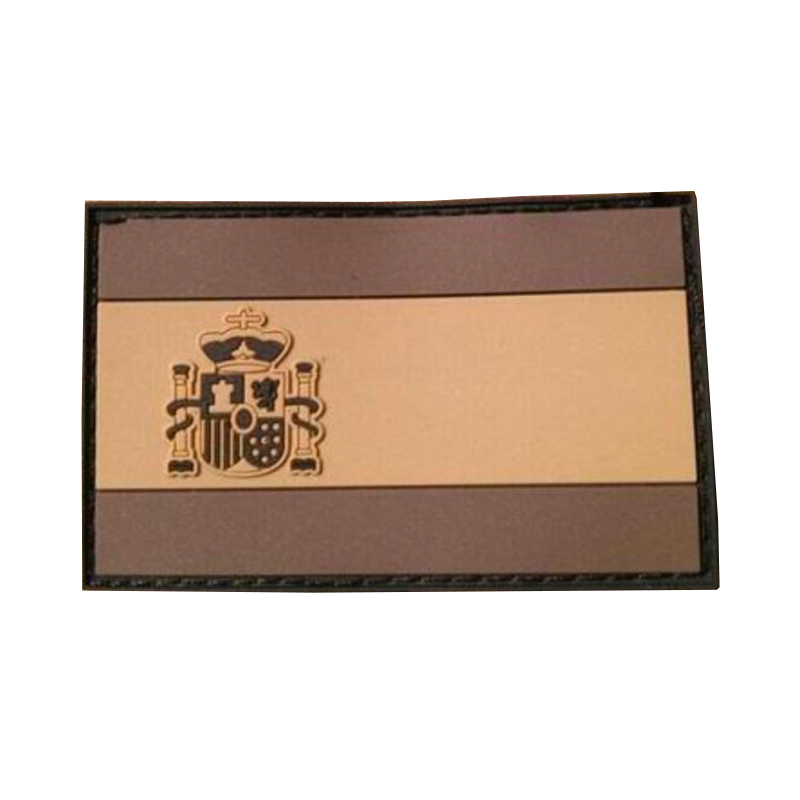 Parche PVC bandera de España TAN 1pc