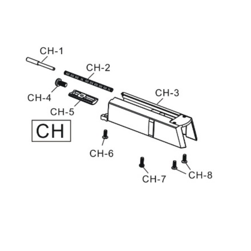 Replacement HFC Housing for Sig Sauer GAS HG-175 CH3 Gun 