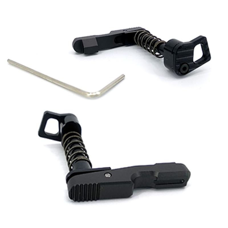 Retén de cargador RACCOON CNC M4 ambidiestro BK RR002