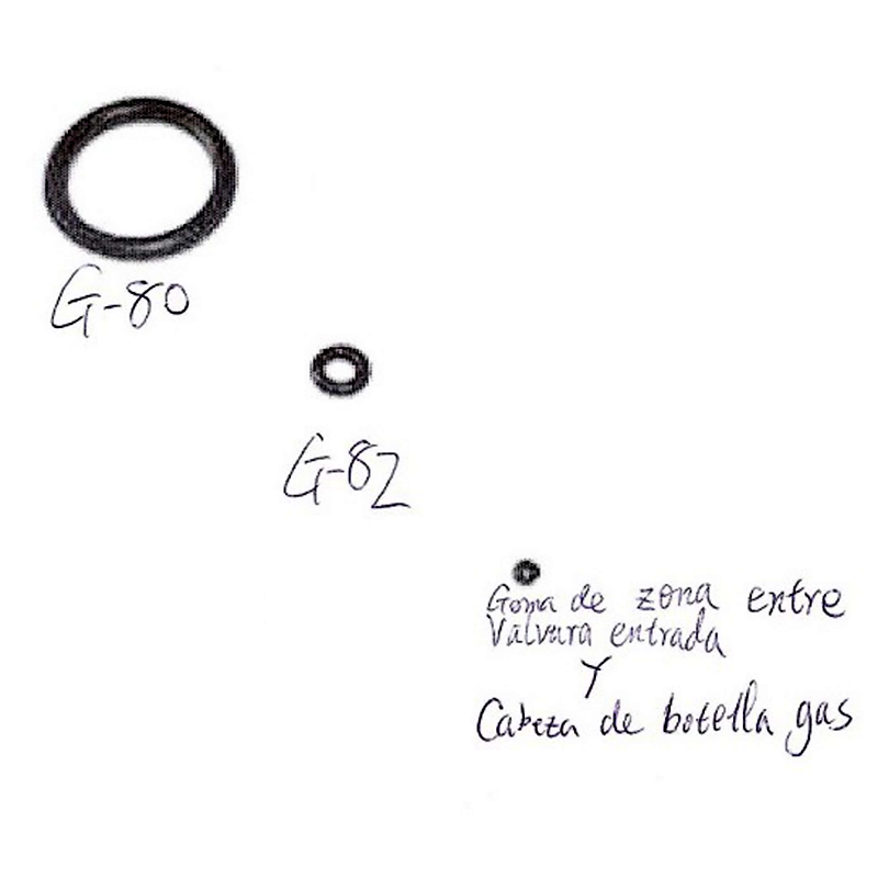 Rubber set for TM Glock G80-82-86 