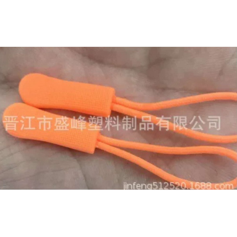 Tiradores de cremallera - 10pc ORANGE