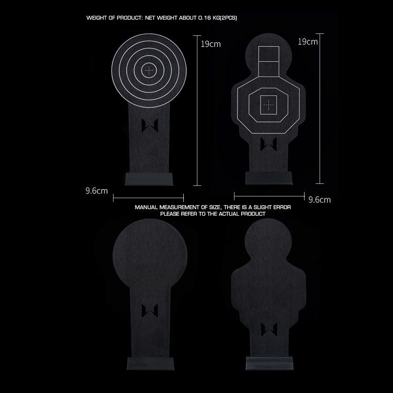 Training shooting target TG-40-BK