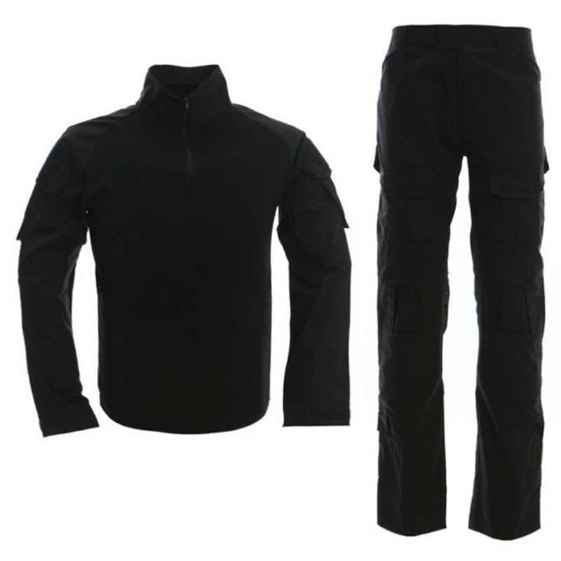 Uniforme Combat B con coderas y rodilleras BK M